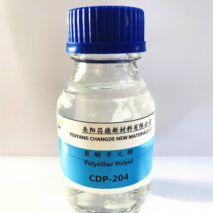 I-CASE polyol 204 ye-polyurethane elastomer, izinamathiseli, izivalo, ukumbozwa okungangeni manzi kanye nezinto zokugandaya