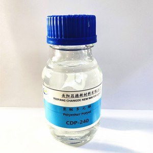 I-CASE polyol 240 ye-polyurethane elastomer, izinamathiseli, izivalo, ukumbozwa okungangeni manzi kanye nezinto zokugandaya
